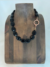 Load image into Gallery viewer, Petite Neleigha Black - rose gold