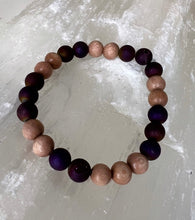 Load image into Gallery viewer, Mala Bracelet - Rosewood and Druzy
