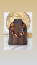 Load image into Gallery viewer, Banded Agate Necklace
