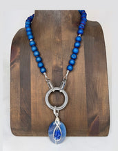 Load image into Gallery viewer, Sacred Stone - Blue Druzy 2
