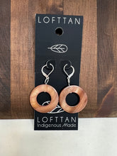Load image into Gallery viewer, Circle Oyster Shell Earrings
