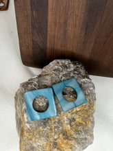 Load image into Gallery viewer, Square Oyster Shell Earrings
