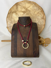 Load image into Gallery viewer, Avril Slim - Red + Gold
