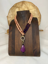 Load image into Gallery viewer, Y'om Mala - Rosewood and Druzy
