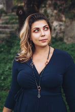 Load image into Gallery viewer, Holiday Faith - Navy with Silver

