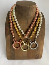 Load image into Gallery viewer, &quot;Zoe&quot; Lava bead Necklace in 3 Colours- Wholesale
