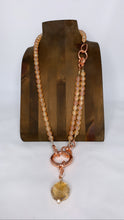 Load image into Gallery viewer, Faith Multiwear Necklace - Frosty Peach
