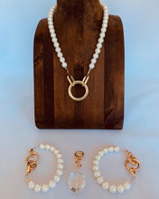 Load image into Gallery viewer, Faith Multiwear Necklace - White and Gold
