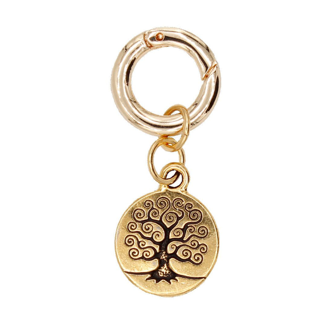 Tree Of Life Charm in Gold