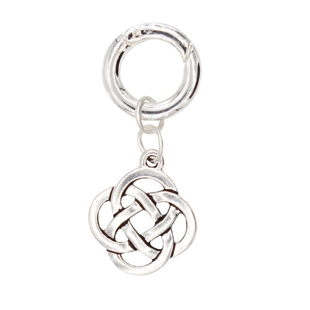 Celtic Charm in Silver