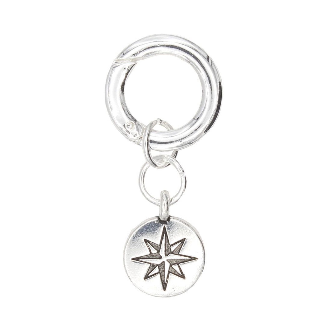 Northern Star Charm in Silver